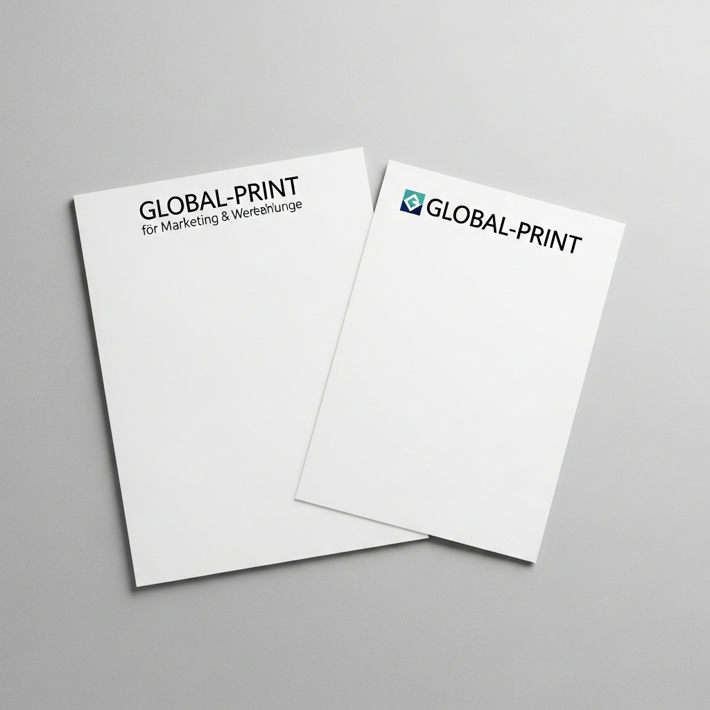 Gratis Flyer Drucken mit Werbefläche für GLOBAL-PRINT
