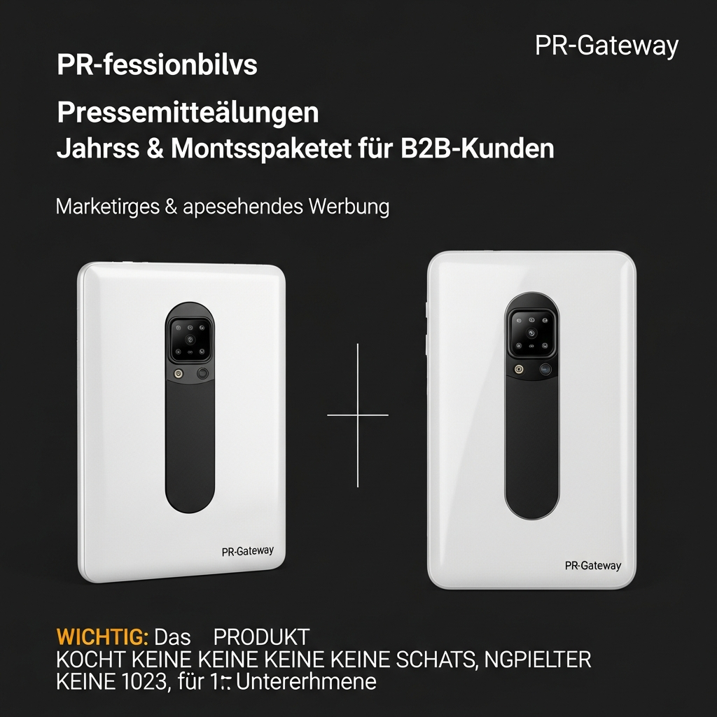 PR-Gateway Pressemitteilungen: Jahres- & Monatspakete für B2B-Kunden